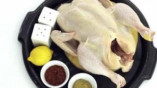 Whole chicken baked in the oven (recipe with photos) Homemade chicken in the oven recipe